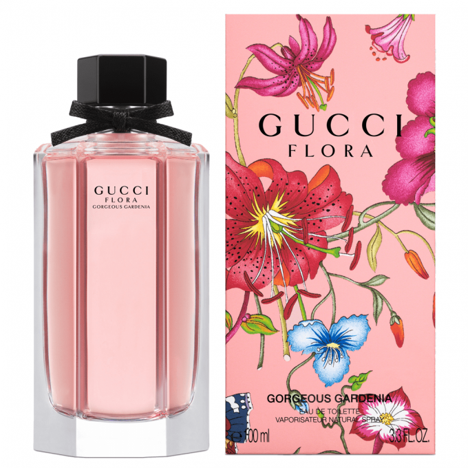 Bộ quà tặng nước hoa Gucci Flora Gorgeous Gardenia EDT (100ml + 30ml)  - LAMOON.VN