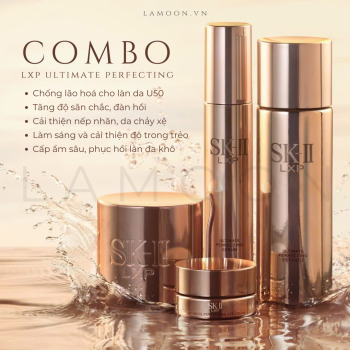Trọn Bộ Dưỡng Da SK-II LXP Ultimate Perfecting Tặng 5 Sữa Rửa Mặt Mini...  - LAMOON.VN