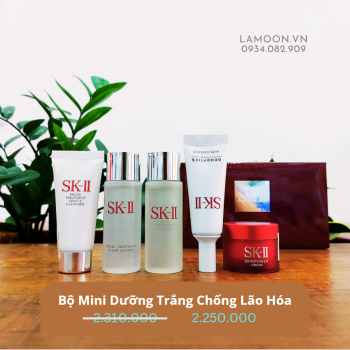 Pitera Kit 5 (dưỡng trắng và chống lão hóa)  - LAMOON.VN