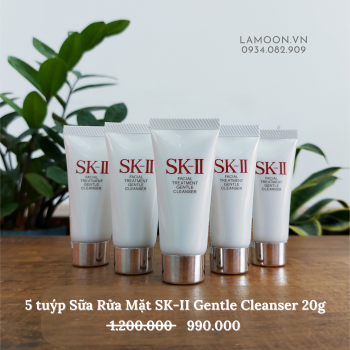 Combo 5 sữa rửa mặt SK-II Facial Treatment Gentle Cleanser (20g x 5)  - LAMOON.VN