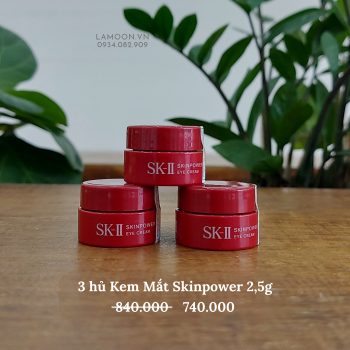 Combo 3 kem mắt SK-II Skinpower Eye Cream (2,5g x 3)  - LAMOON.VN