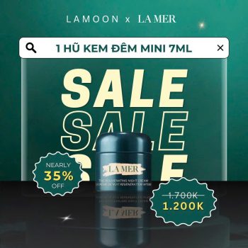Kem dưỡng đêm La Mer The Rejuvenating Night Cream 5ml  - LAMOON.VN
