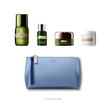 Set dưỡng phục hồi La Mer 4 món kèm ví  - LAMOON.VN